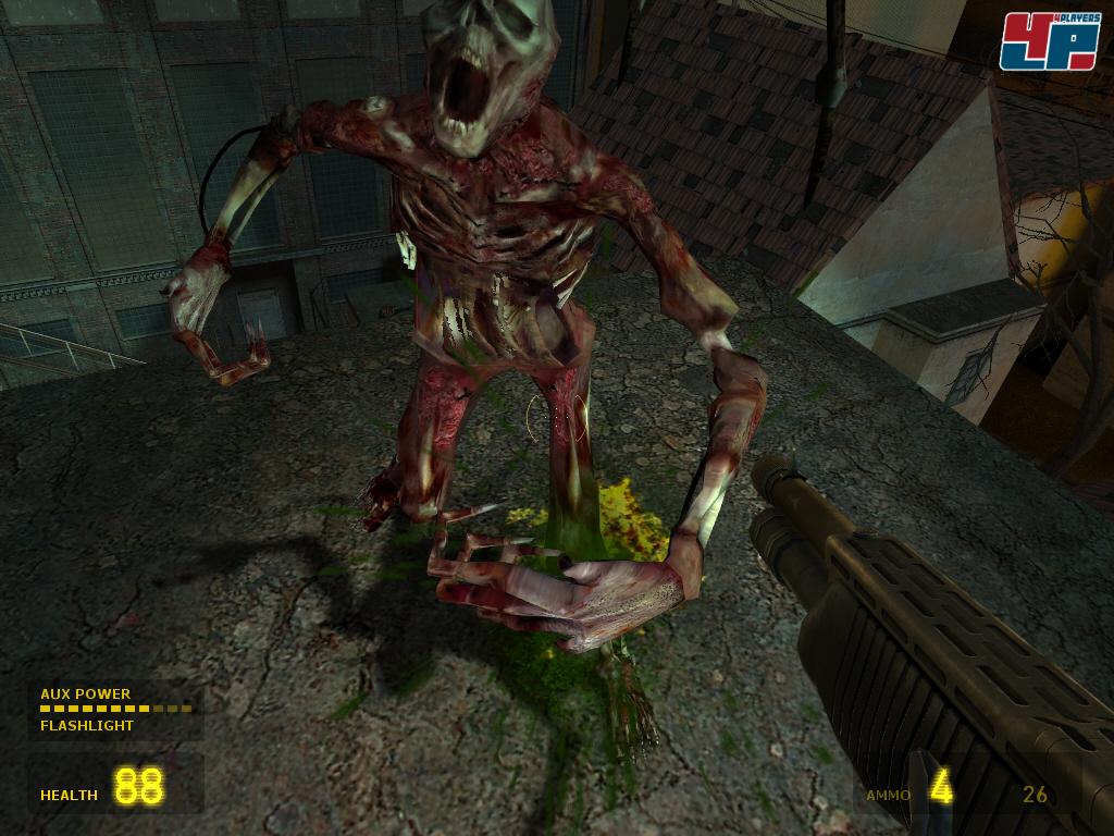 In Ravenholm wird es düster: Fiese kreischende Zombies überall!