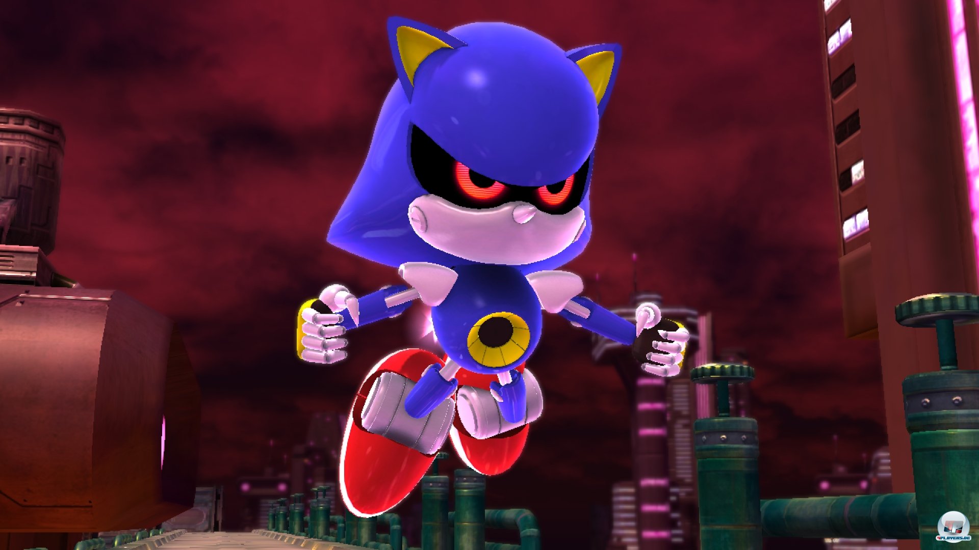 Zwischendurch stehen Wettrennen gegen Rivalen wie Metal Sonic auf dem Programm.