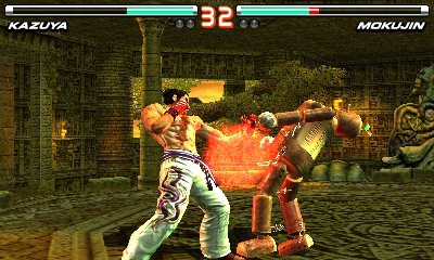 Technisch kann sich Tekken 3D absolut sehen lassen, auch der 3D-Modus ist prima und kostet keine Geschwindigkeit - allerdings sind die Levels sehr detailarm.