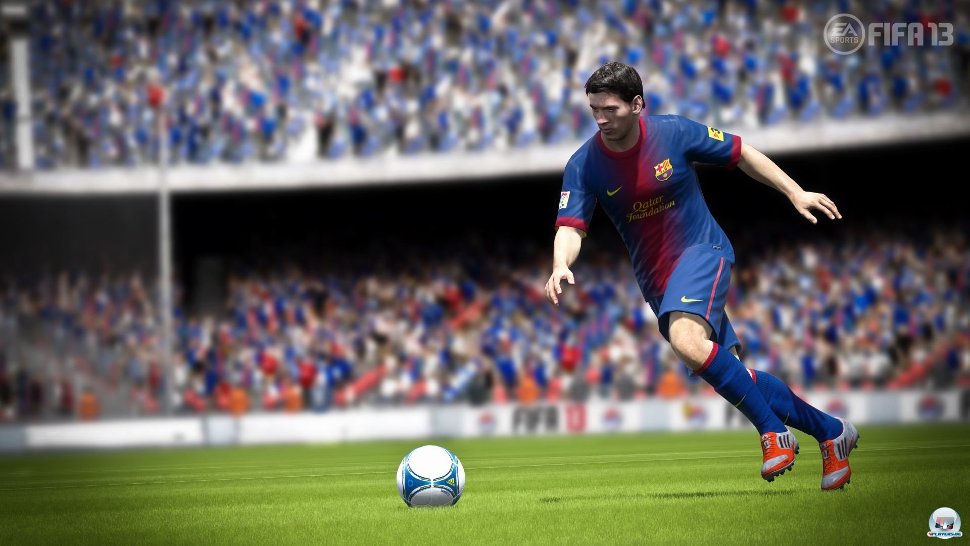 Selbst ein Messi ist relativ leicht zu stoppen. Die große Aufgabe für FIFA 14 sollte sein: Mehr offensive Qualität!