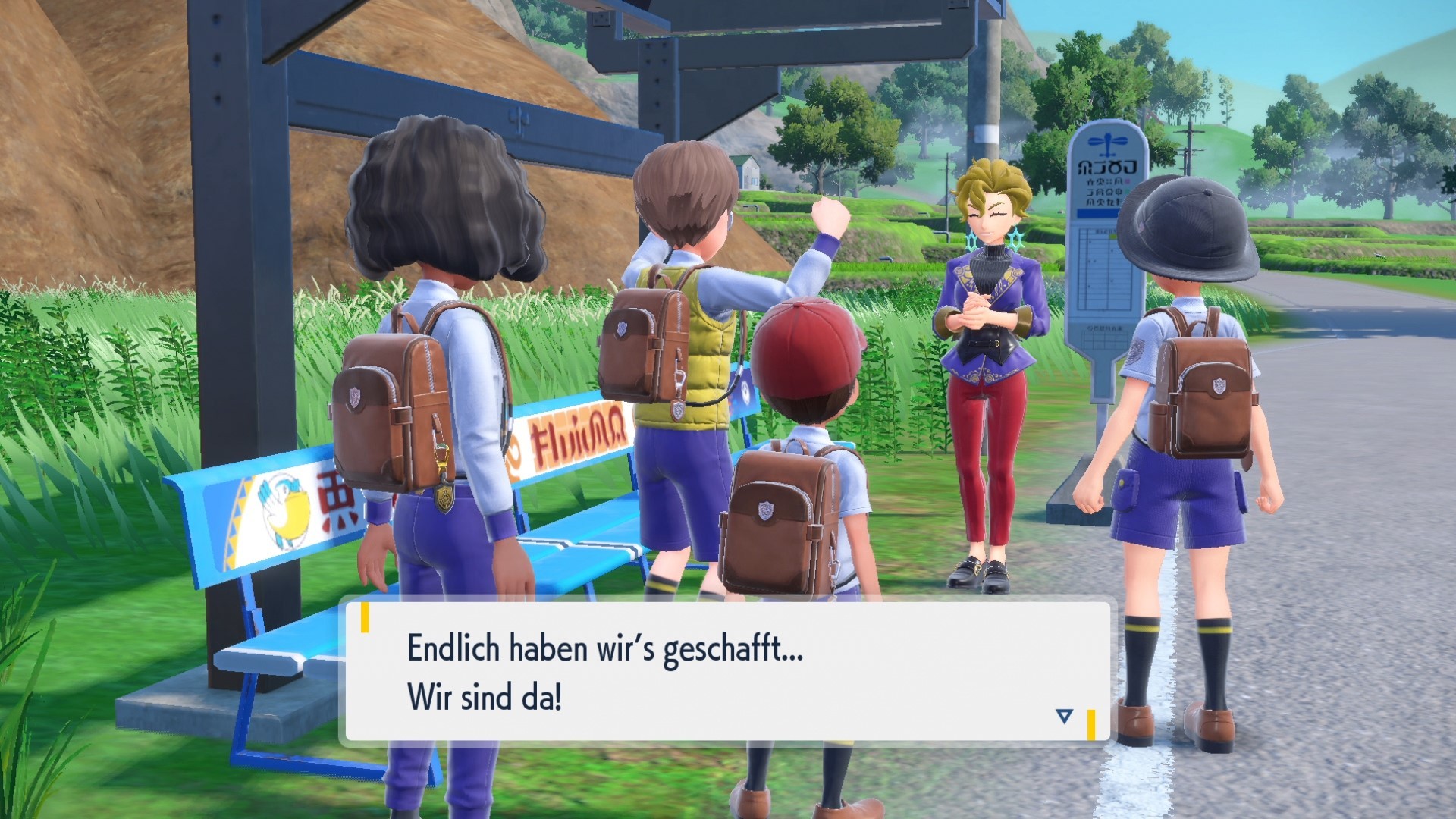 Im neuen DLC trefft ihr auf einem Ausflug nach Kitakami interessante neue Leute und Pokémon.