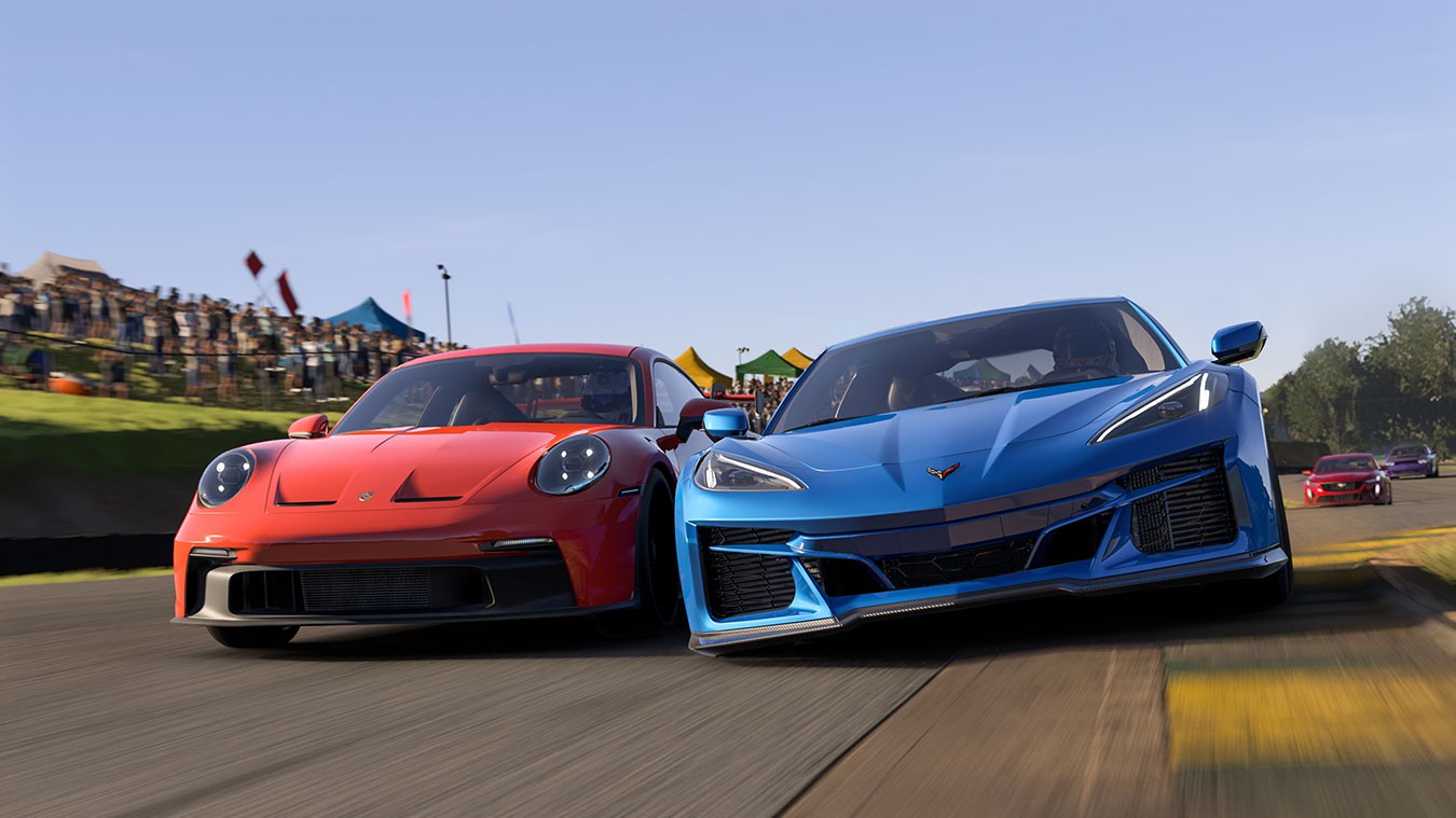 Knallharte Duelle auf der Rennstrecke mit schicker Optik erwarten euch in Forza Motorsport.