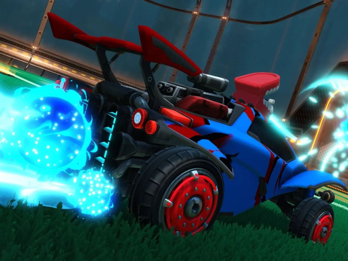 Screenshot aus Rocket League