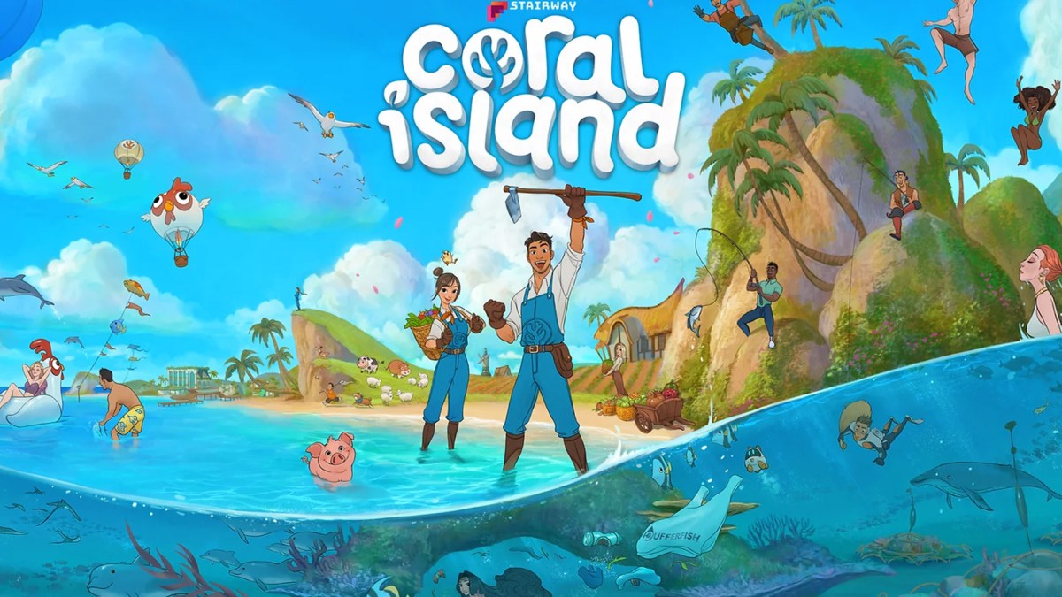 Bild zum Spiel Coral Island mit Strandszene