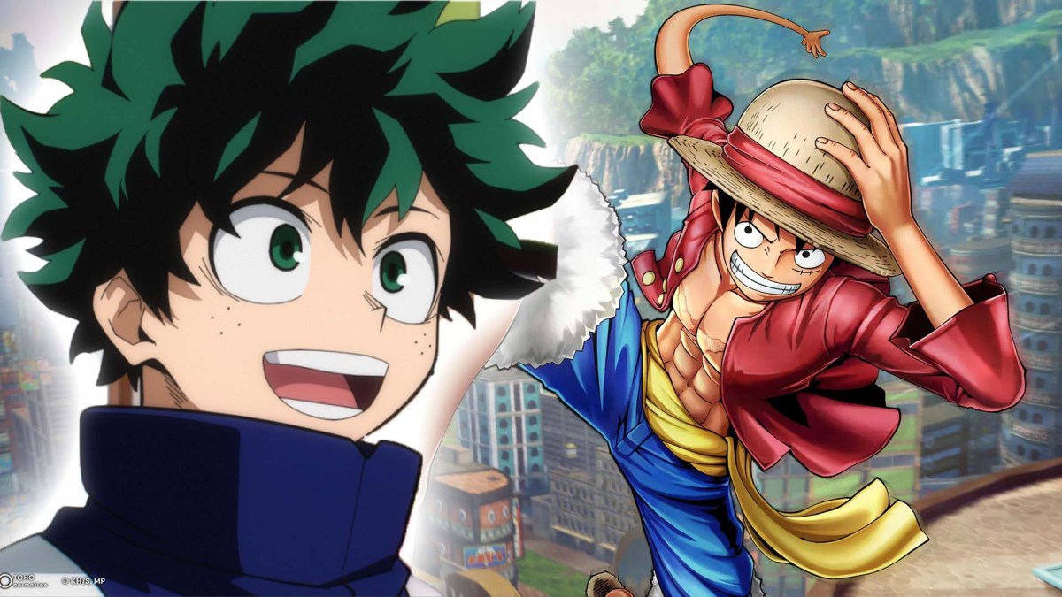 Deku aus My Hero Academia und Ruffy aus One Piece