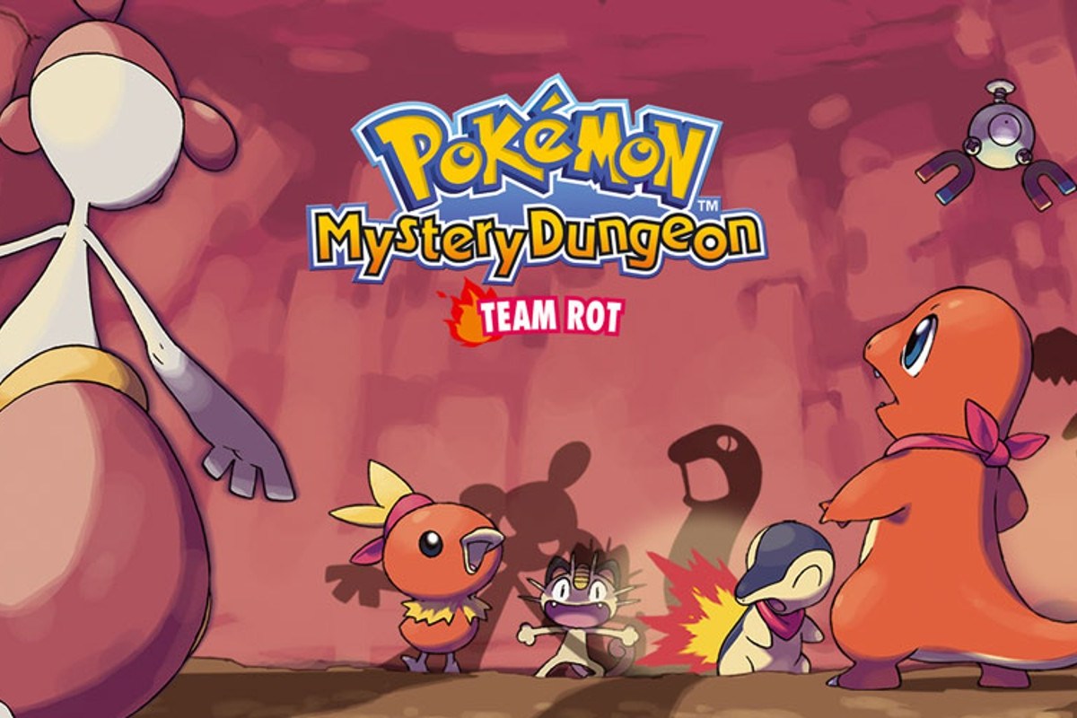 Das Cover von PokÃ©mon Mystery Dungeon: Team Rot