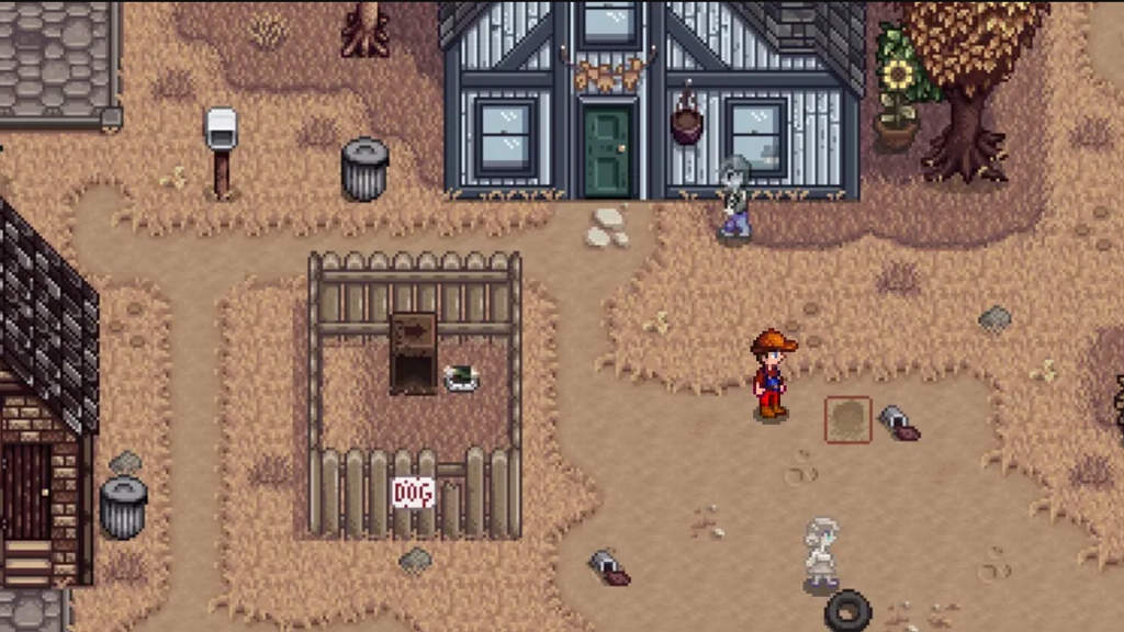 Szenenbild aus der Mod Ghost Town für Stardew Valley