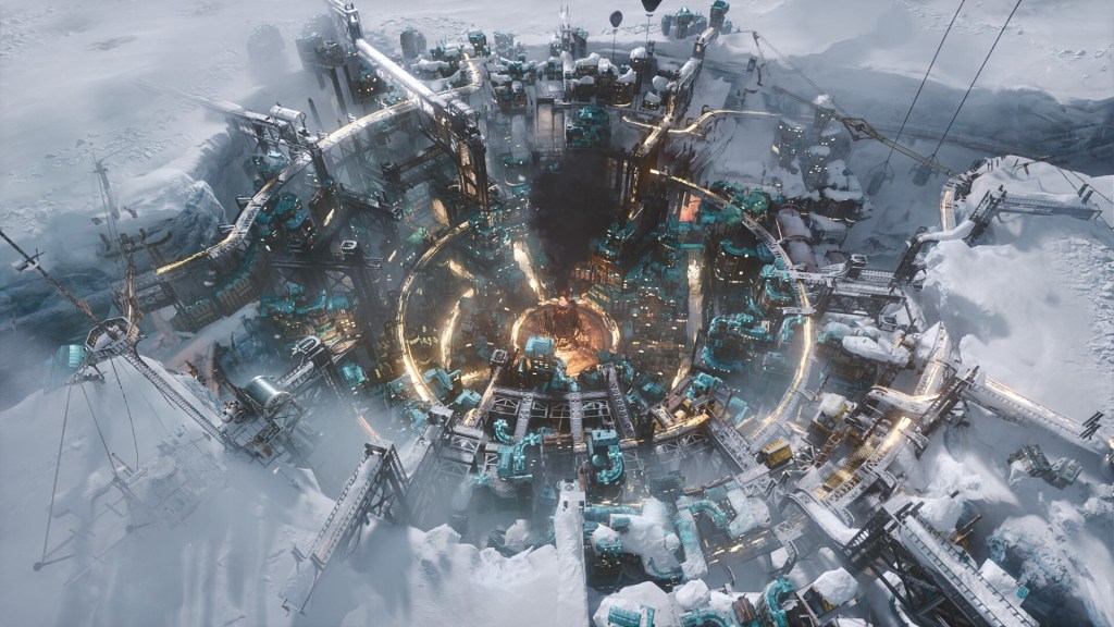 Screenshot aus Frostpunk 2.