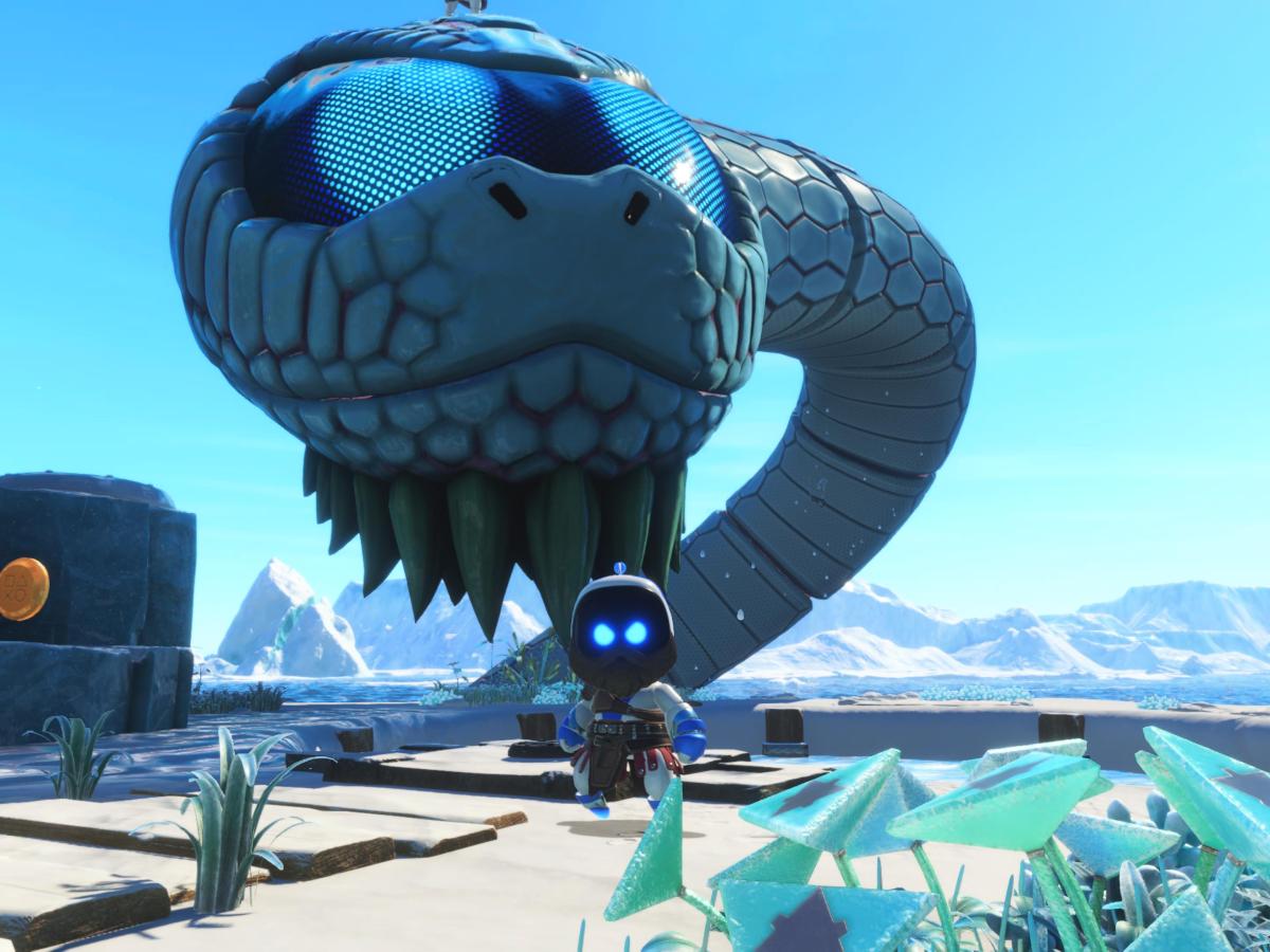 Astro Bot: Kratos-Bot und JÃ¶rmungandr