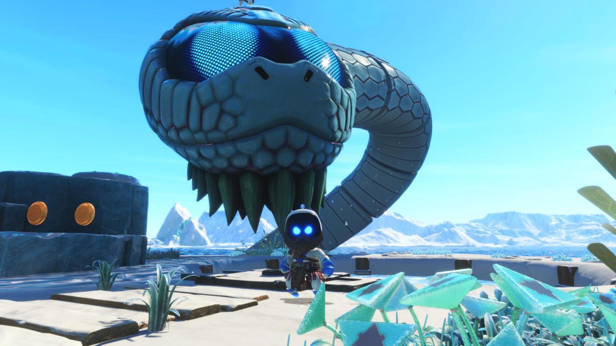 Astro Bot: Kratos-Bot und JÃ¶rmungandr