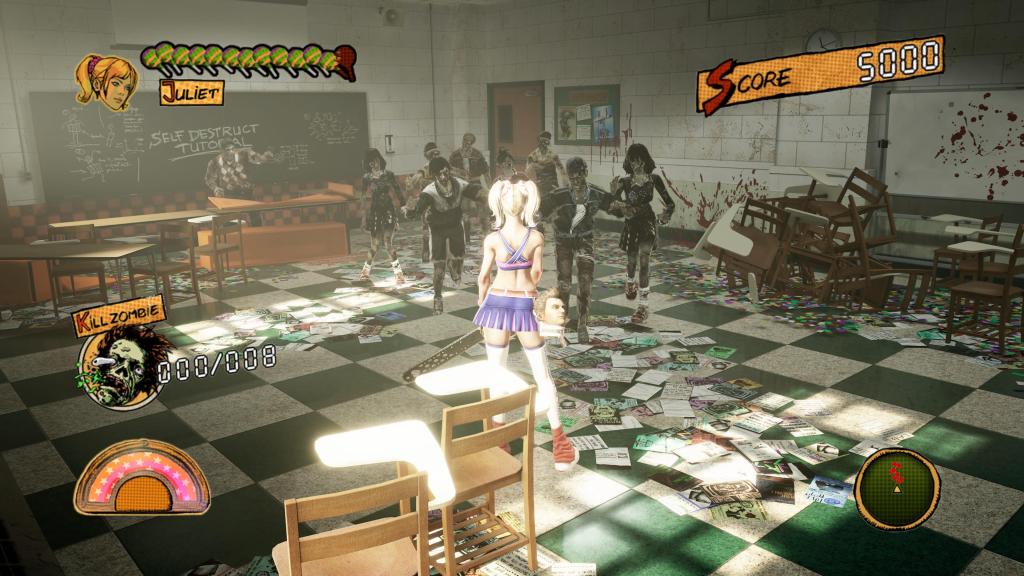 Ein Screenshot aus Lollipop Chainsaw RePOP.