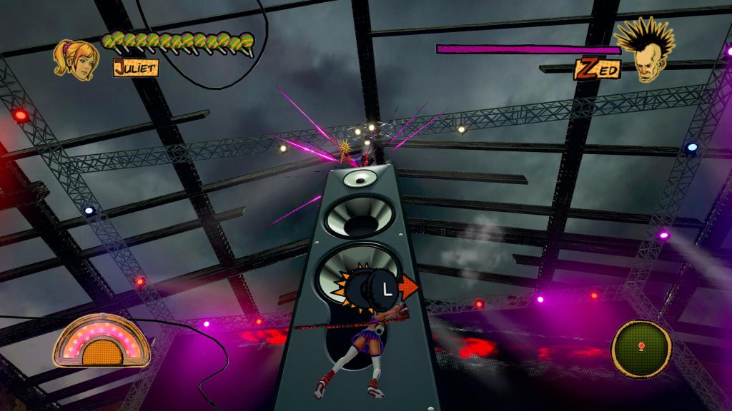 Ein Screenshot aus Lollipop Chainsaw RePOP.