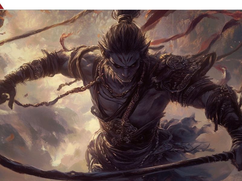 KI-generiertes Artwork zu "Black Myth: Wukong" (2024)