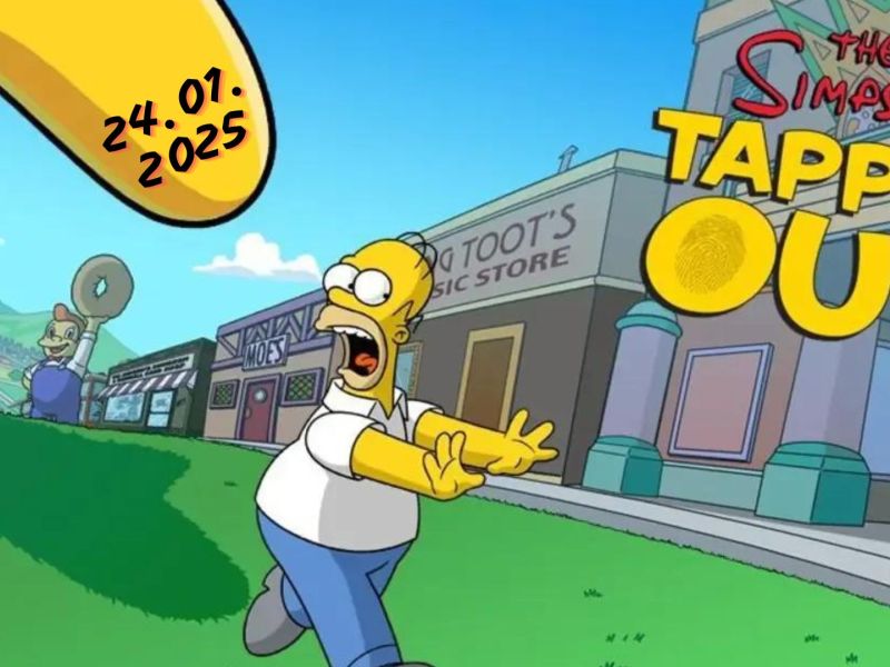 Der Origianl-Ladebildschirm von Simpsons: Tapped Out