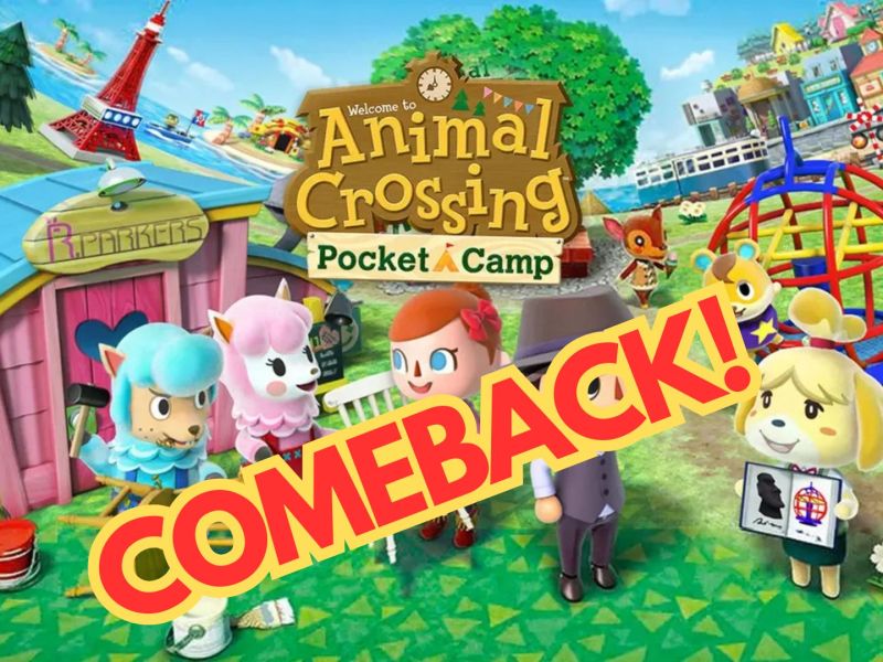 Animal Crossing: Pocket Camp kehrt zurück