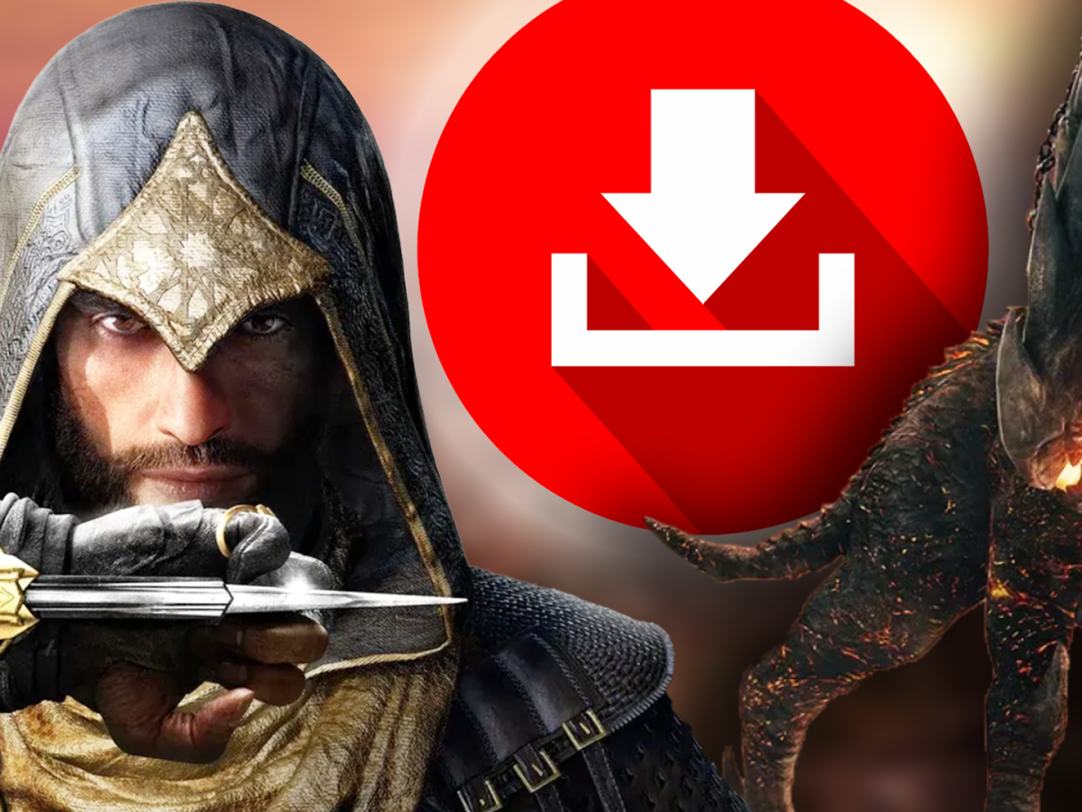 Eine Bildmontage, die Basim zeigt, den Heros aus Assassin's Creed Mirage.