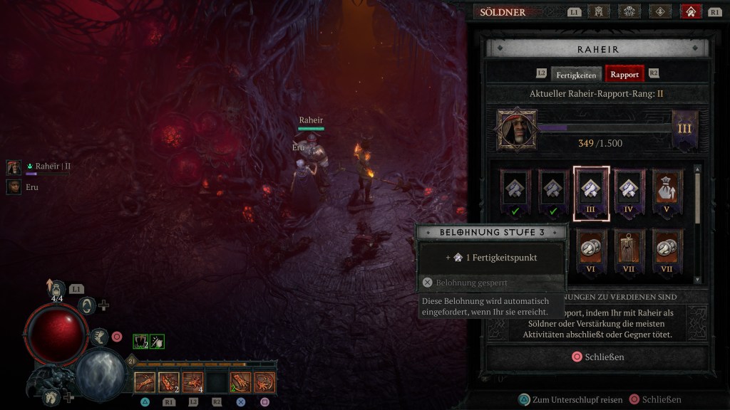 Ein Screenshot aus Diablo 4: Vessel of Hatred.