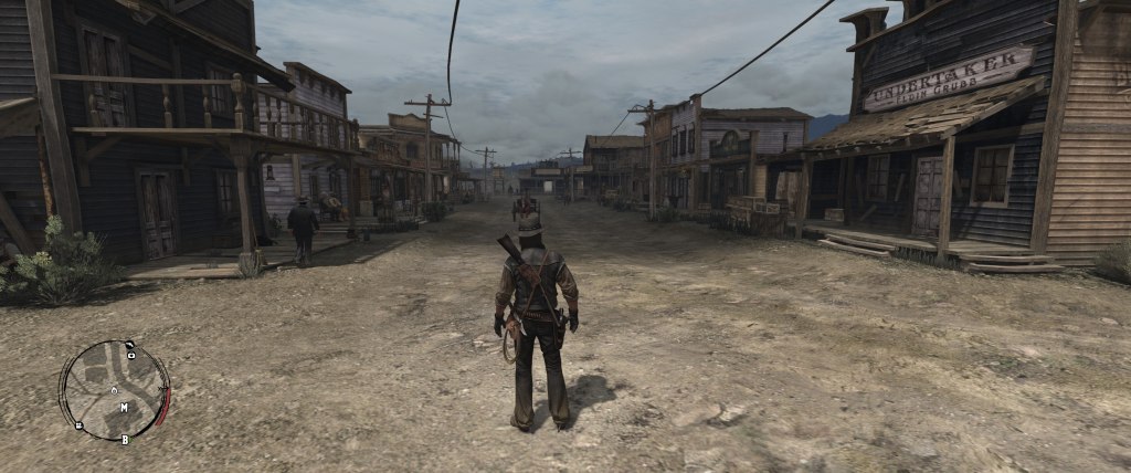 Screenshot aus der PC-Version von Red Dead Redemption.