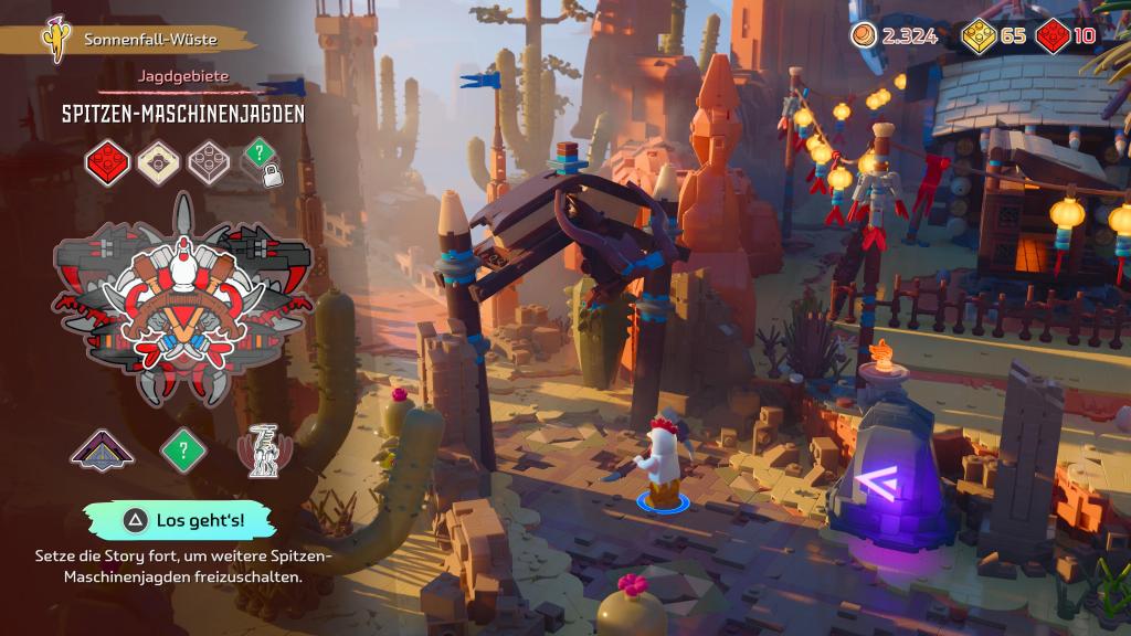 Ein Screenshot aus Lego Horizon Adventures.