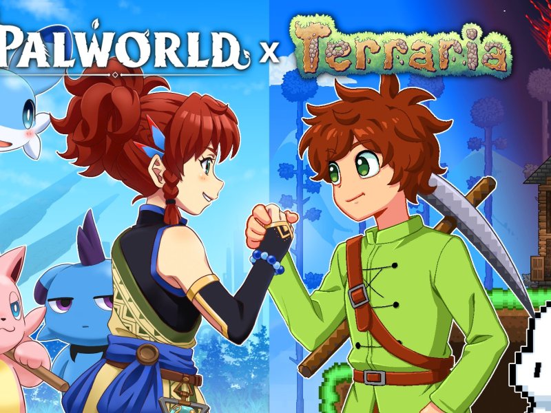 Palworld und Terraria setzen zum aufsehenerregenden Team-up an.