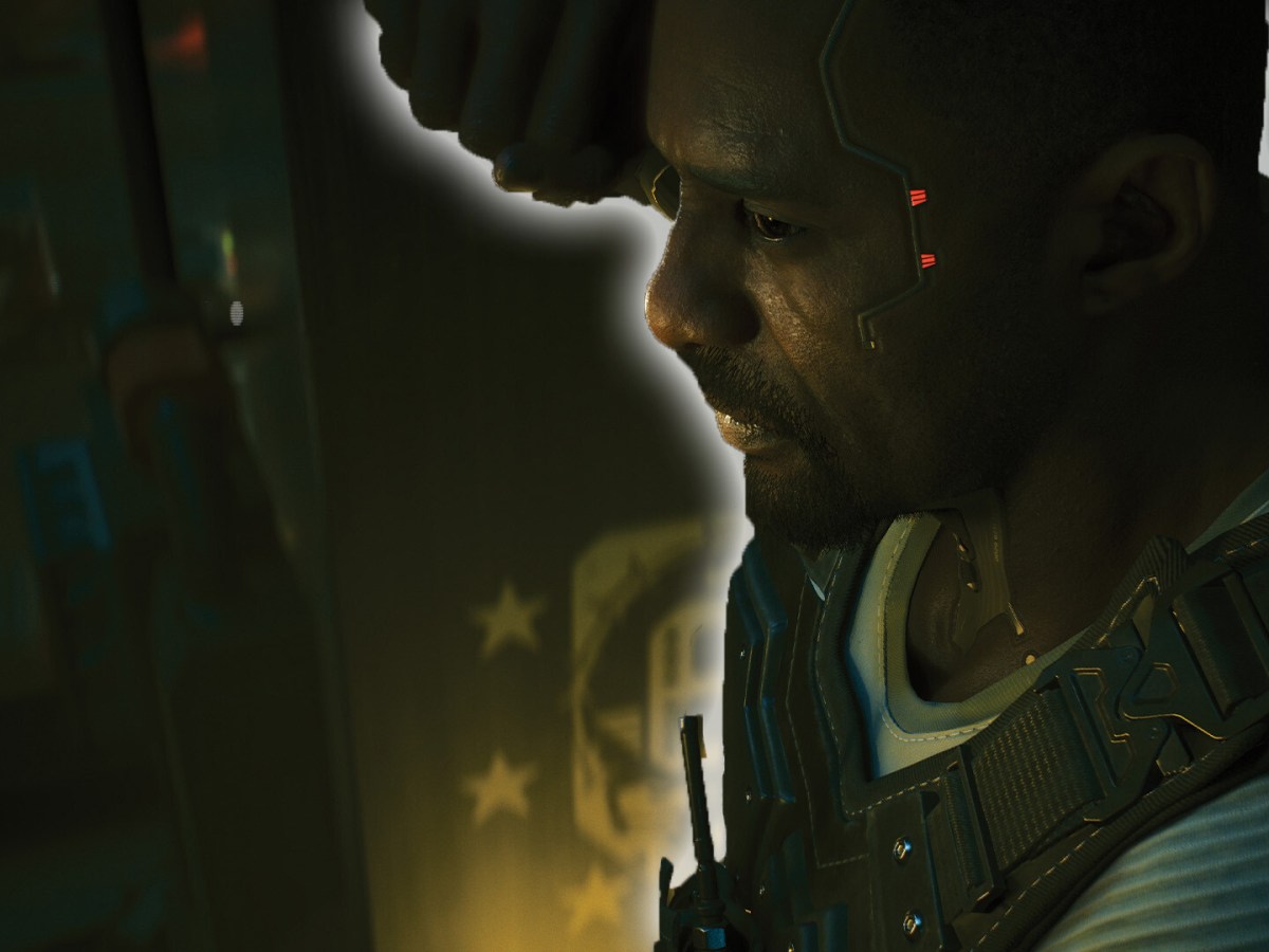 Solomon Reed, gespielt von Idris Elba, in Cyberpunk 2077: Phantom Liberty