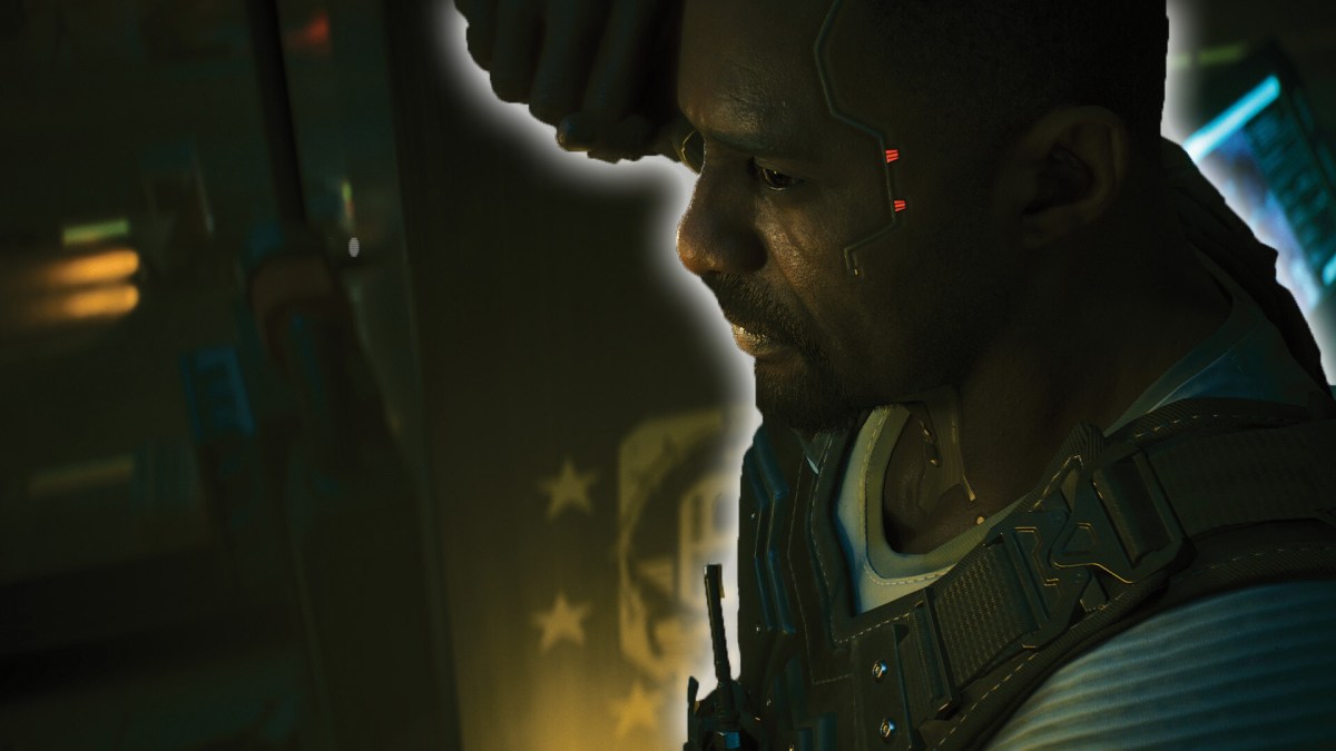 Solomon Reed, gespielt von Idris Elba, in Cyberpunk 2077: Phantom Liberty