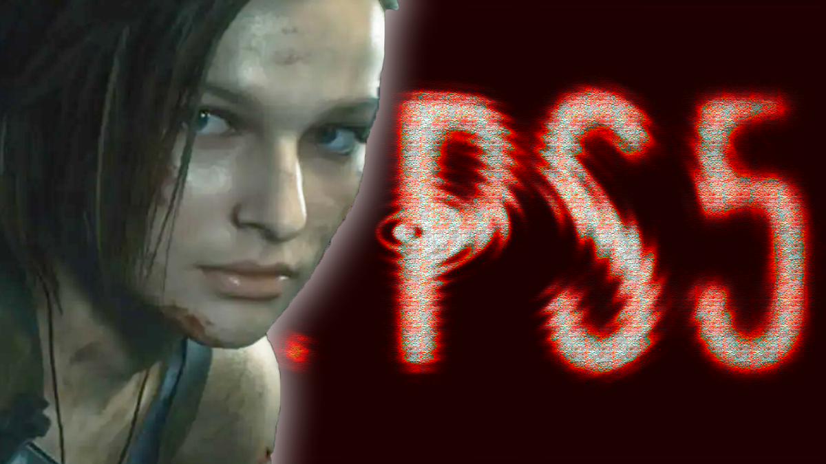 Eine Bildmontage, die Jill Valentine aus dem Remake von Resident Evil 3 zeigt.