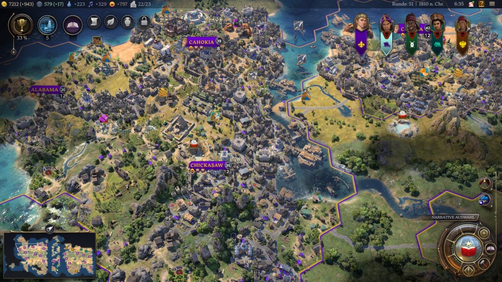 Ein Screenshot aus Civilization 7.