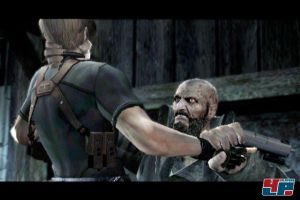 Screenshot aus dem Original Resident Evil 4 von 2005