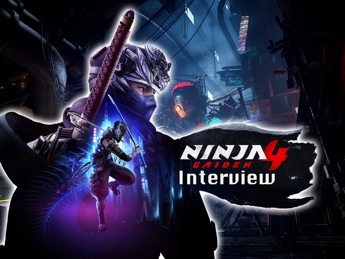 Ein Screenshot von Ninja Gaiden 4 mit dem Schriftzug Interview