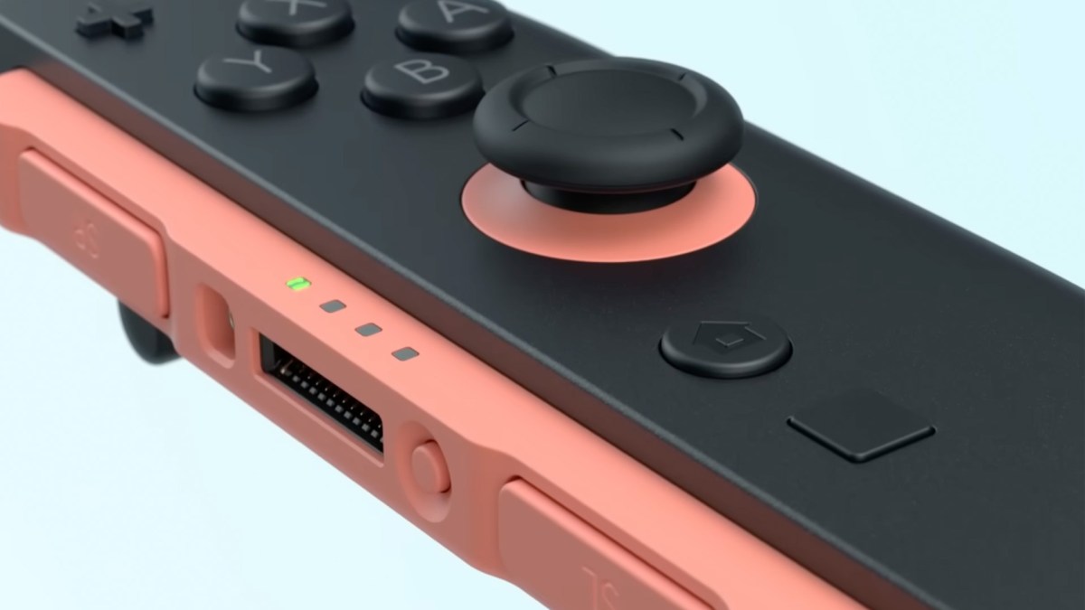 Bild von dem neuen Joy-Con-Controller der Nintendo Switch 2.