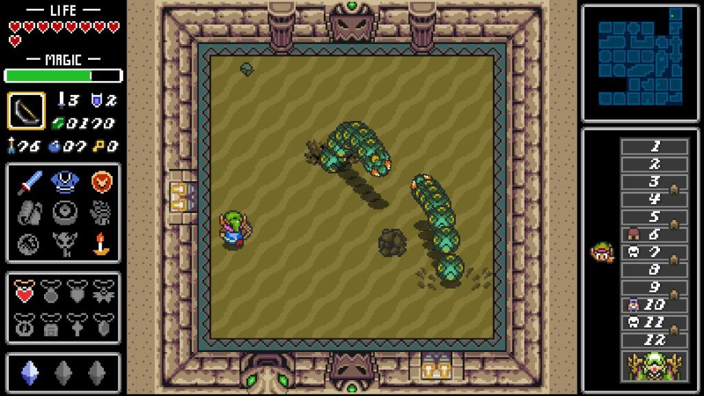 Screenshot aus dem Fan-Game "Legend of Zelda: Dungeons of Infinity"