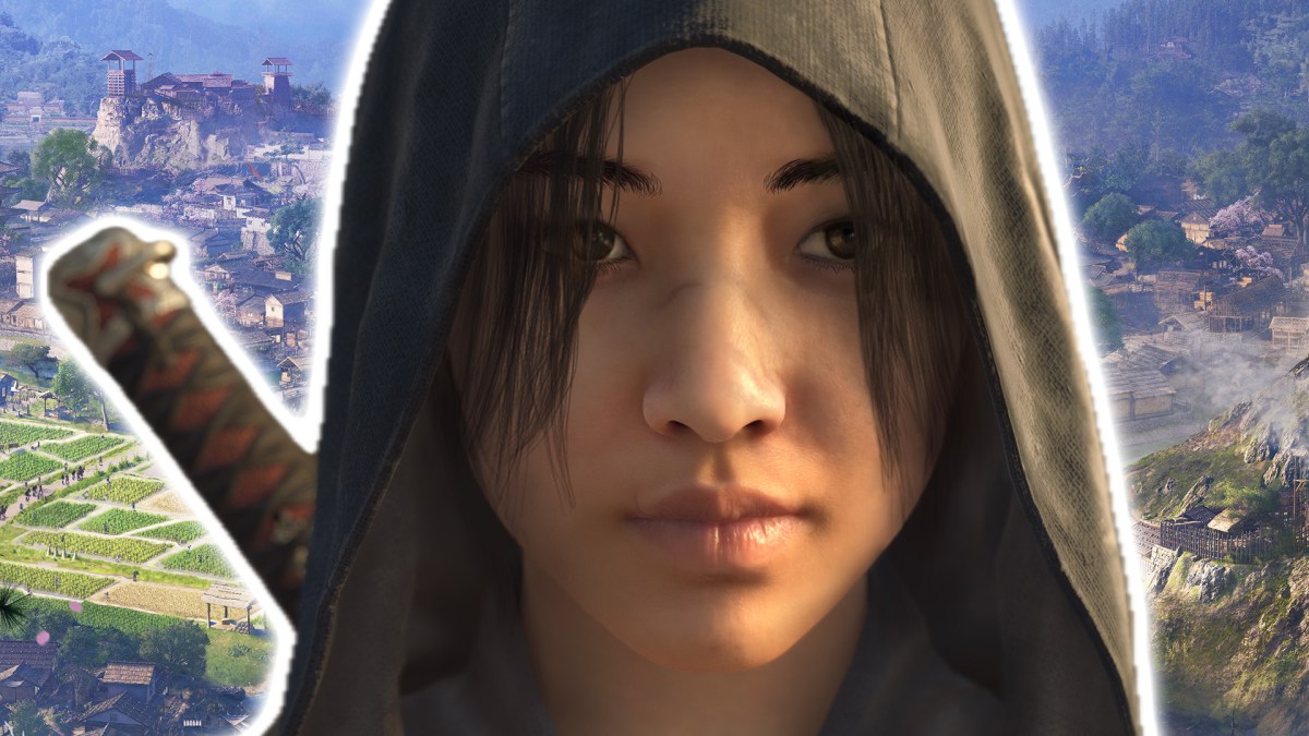 Artwork aus Assassin's Creed Shadows. Protagonistin Naoe ist im Vordergrund zu sehen.