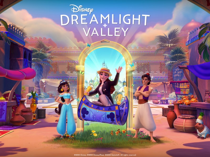 Artwork zum Disney Dreamlight Valley-Update Tales of Agrabah