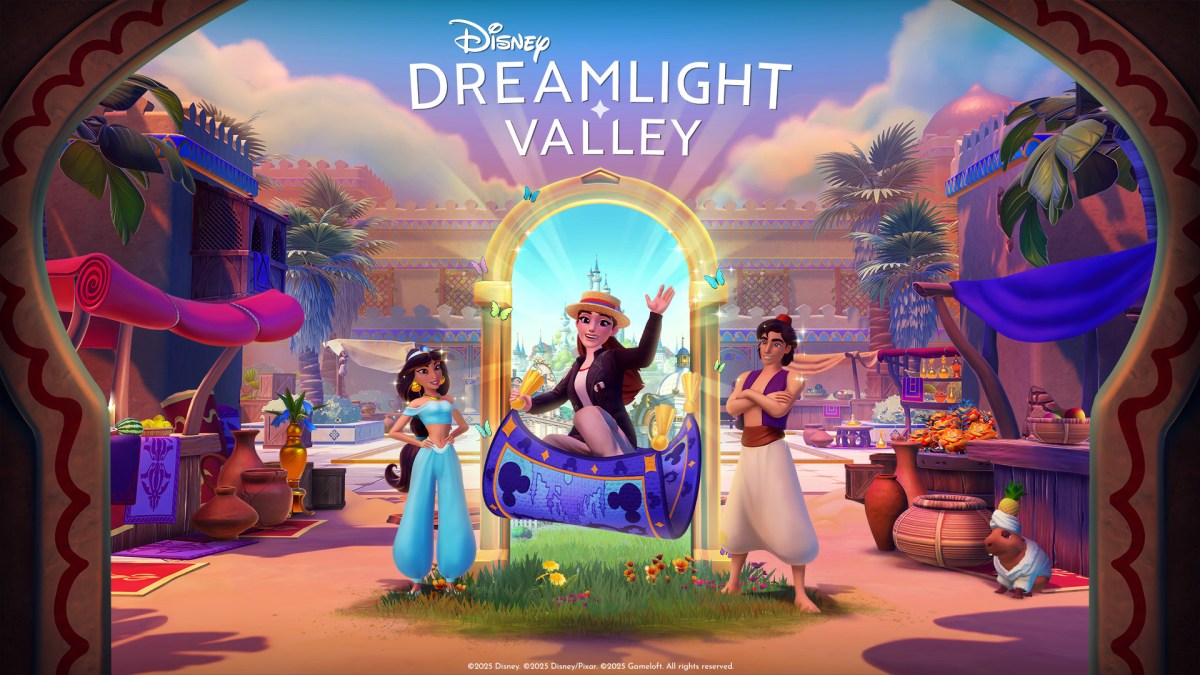 Artwork zum Disney Dreamlight Valley-Update Tales of Agrabah