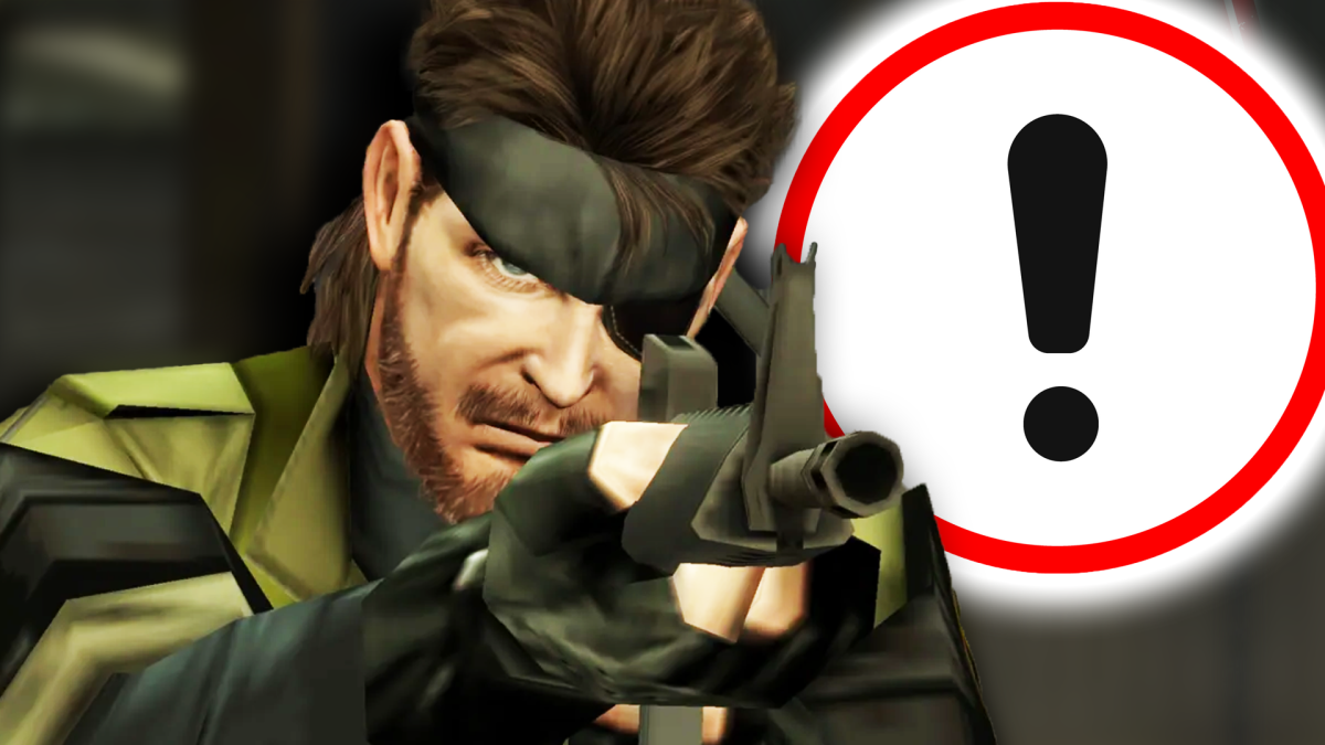 Eine Bildmontage, die Solid Snake aus der Metal Gear Solid HD Collection zeigt.