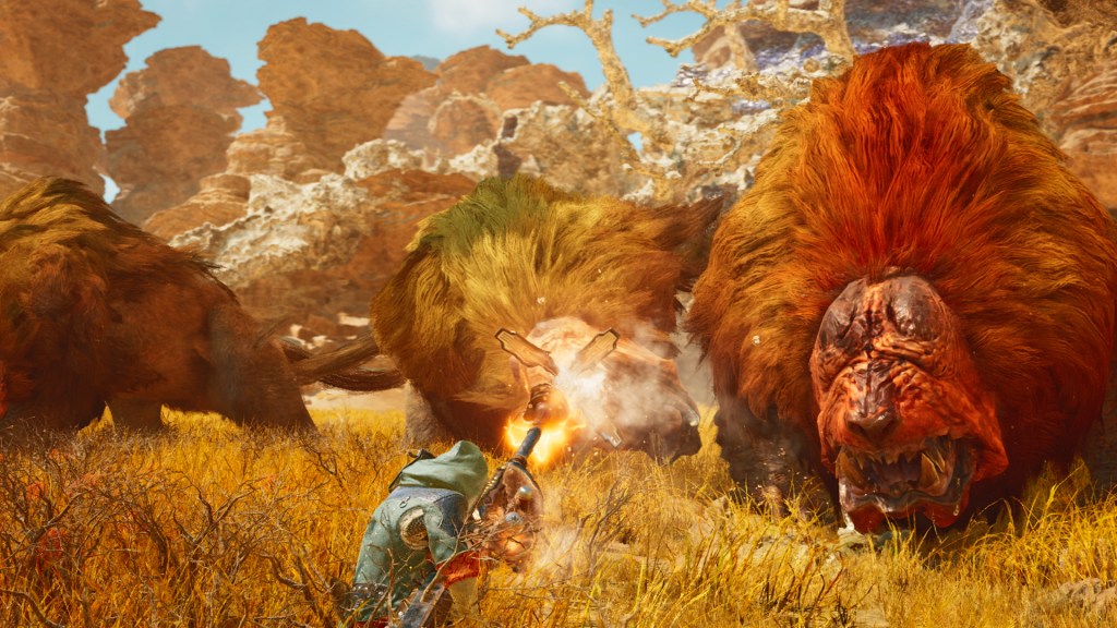 Ein Screenshot aus Monster Hunter Wilds.