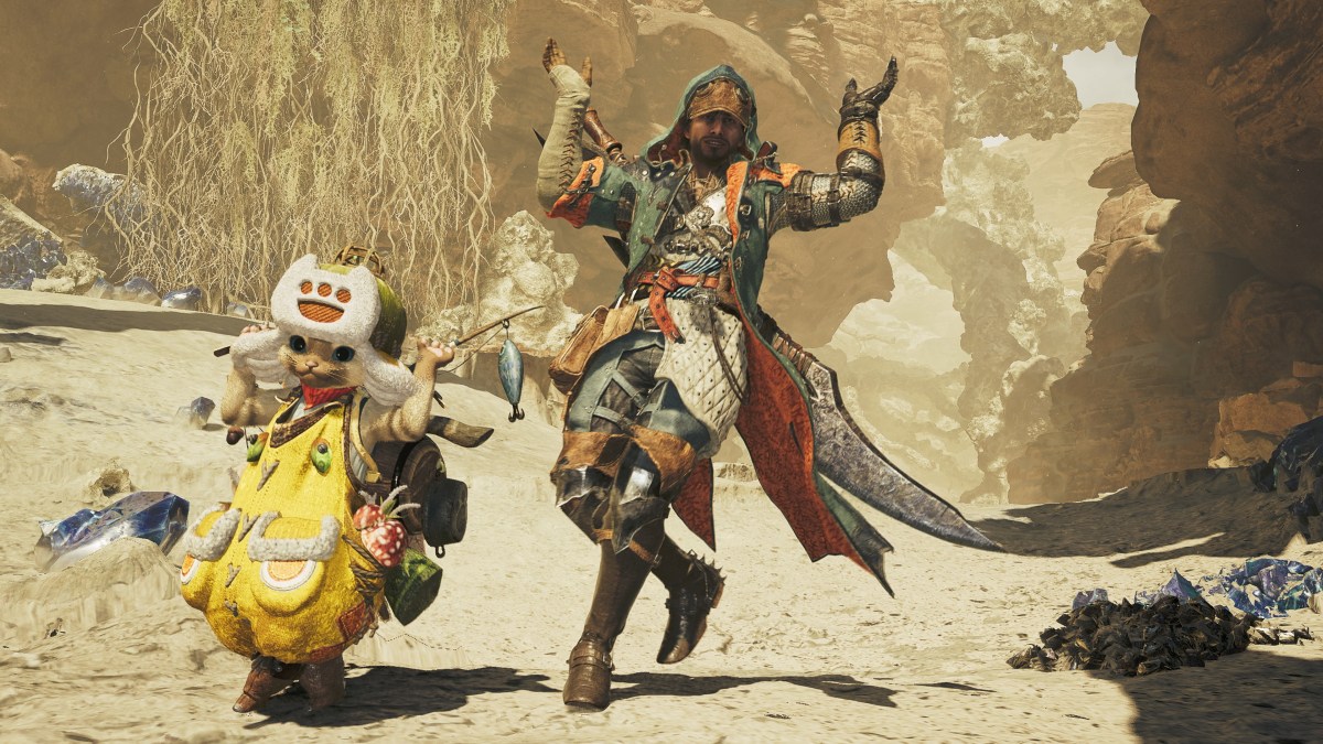 Ein Screenshot aus Monster Hunter Wilds.