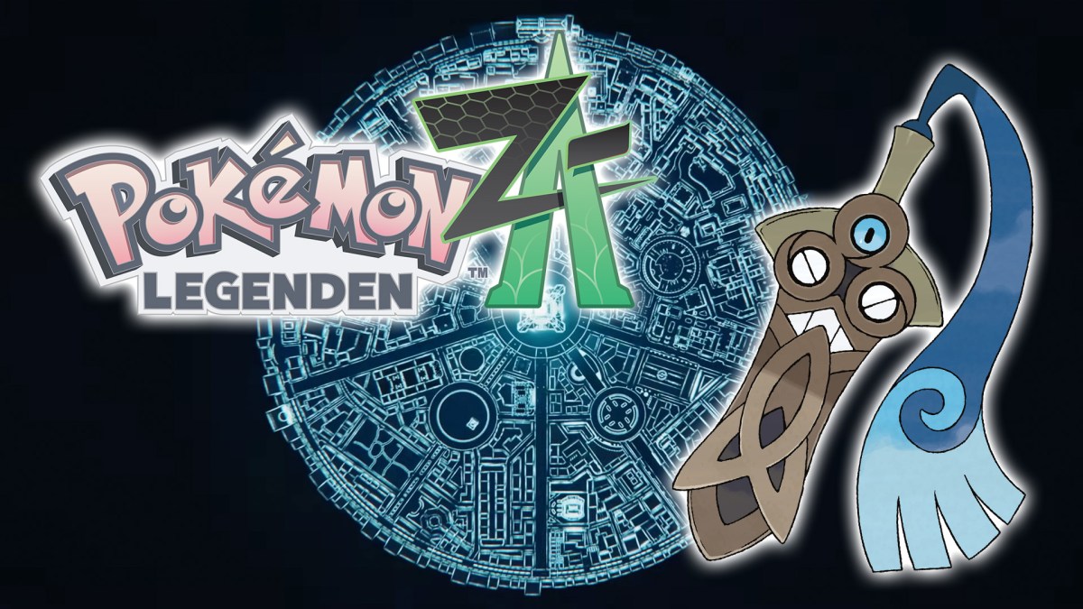 Ein Bild von Pokémon-Legenden: Z-A inklusive Logo und Gramokles.