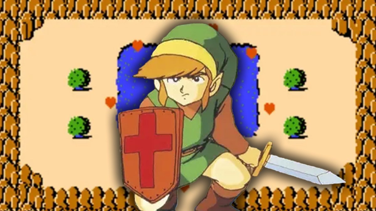 Link aus dem ersten The Legend of Zelda-Teil